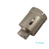 Dr. Diamond Dry Diamond Core Drill Bit for Tiles, Vacuum-Brazed, M14, 75 mm view 2