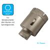 Dr. Diamond Dry Diamond Core Drill Bit for Tiles, Vacuum-Brazed, M14, 75 mm view 3