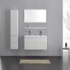 KZOAO Berlin Bathroom Cabinet, 120 cm, White, Preassembled, Left-Hinged Door view 4