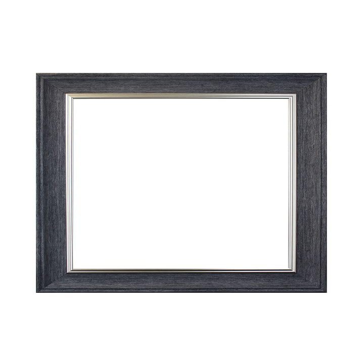 Frames By Post AP-4620 Classic Picture/Photo Frame, Gray, Dark Gray, Plastic, Rose, 24 x 18 in (Plastic Glass)