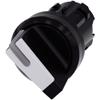 Siemens SIRIUS ACT Selector, Round, Black/White, Short Lever, O-I Sostenido, Multicolor view 1