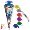 Police Officer School Cone, 70 cm, with Personalized Name and Bow view 1