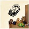 Samunshi Vintage Pick-Up Muscle Car Wall Decal, 50 x 38 cm, Golden Yellow view 2