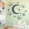 Loft Wall Decal “Fireflies in the Moonlit Night” – 49 Colors, 3 Sizes, Sulfur Yellow, 55 x 60 cm view 3
