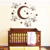 Loft Wall Decal “Fireflies in the Moonlit Night” – 49 Colors, 3 Sizes, Sulfur Yellow, 55 x 60 cm view 4