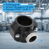 PP Tapping Saddle with Fitting for 50 mm PE Pipe, 3/4" Female Thread, 2 Screws, Reinforced view 2