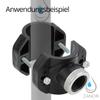 PP Tapping Saddle with Fitting for 50 mm PE Pipe, 3/4" Female Thread, 2 Screws, Reinforced view 3