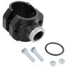 PP Tapping Saddle with Fitting for 50 mm PE Pipe, 3/4" Female Thread, 2 Screws, Reinforced view 4
