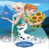 empireposter Frozen Fever – Disney Frozen Poster Print – 61 x 91.5 cm + 1 Pack of Powerstrips view 1