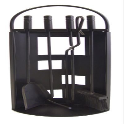 Imex El Zorro 10014 Fireplace Tool Set (68 x 23 x 14 cm), Black