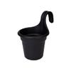 elho Green Basics Easy Hanger Small Balcony Planter - Living Black view 2