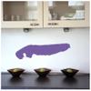 Samunshi Norderney Wall Decal, 120 x 28 cm, Light Brown view 2