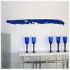 Samunshi Juist Island Wall Decal 20 x 1.8 cm, Royal Blue view 2
