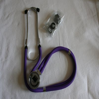 Rapport Stethoscope with Replacement Parts Set, Purple