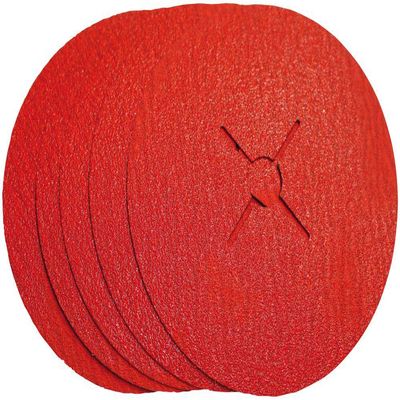VSM 737050 Fiber Sanding Disc, 125 mm, Ceramic Grain 100