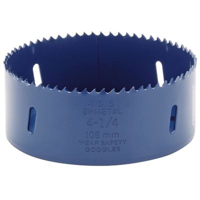 Draper 34771 Expert HSS Bi-Metal Hole Saw, 108 mm, Blue
