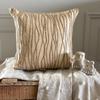 The HomeCentric Beige Jute Cords Decorative Pillow Cover, 16 x 16 in view 2