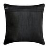 The HomeCentric Black Crystal Garden Euro Sham, 65 x 65 cm, Rhinestone Crystal, Silk, Contemporary Floral view 3