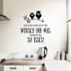 Grandora W1244 Wall Decal Quote “We’re Not at Wishful Thinking…” Taupe, 74 x 58 cm view 1