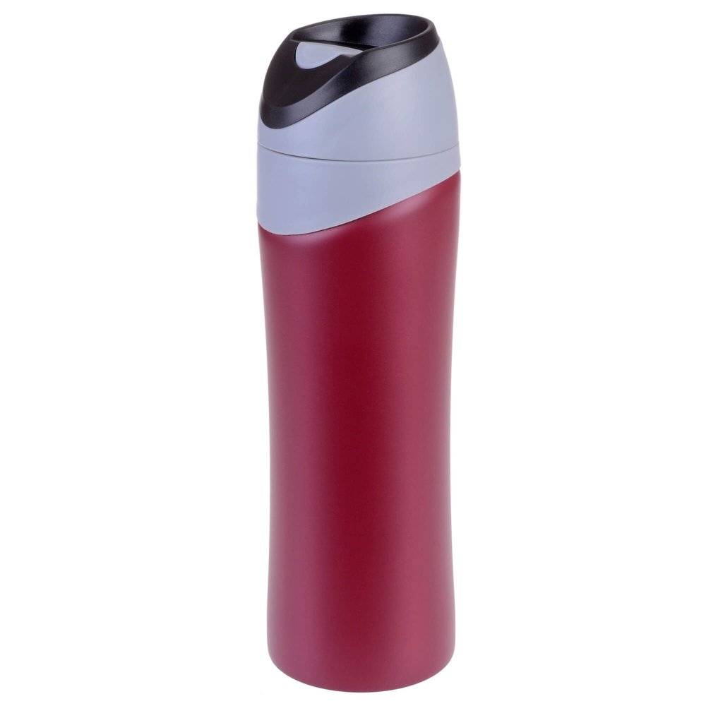GRWE Insulated Mug, 0.4 L, Stainless Steel, Leakproof, Thermohome Series, Red