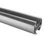 BASIT Inside-Run Curtain Rod, Stainless Steel Look, 20 mm, Ceiling-Mount, 360 cm, Single Track, D50I view 3