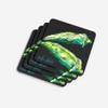 Caroline's Treasures mw1045fc Vegetables-Okra Gumbo Foam Coasters (4 Count), 3.5 in H x 3.5 in W, Multicolor view 4