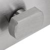 Hope Q WC Glass Door Lock Set with Integrated Thumbturn, 3-Piece Hinges, Satin Stainless Steel view 3