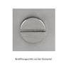 Hope Q WC Glass Door Lock Set with Integrated Thumbturn, 3-Piece Hinges, Satin Stainless Steel view 4