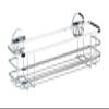 WENKO Turbo-Loc Maxi Shelf, Stainless Steel, Self-Adhesive, 38 x 10.5 x 11 cm view 1