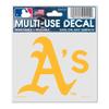 MLB Oakland A's 84476010 Multi-Purpose Sticker, 3 x 4 in view 1