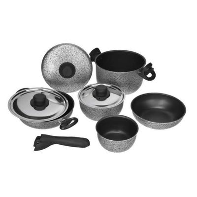 Camp4 Rocky Line 9-Piece Aluminum Pot Set