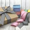 Morex Royal Blue Striped Polyester Grosgrain Ribbon, 22 mm x 16.5 m view 4