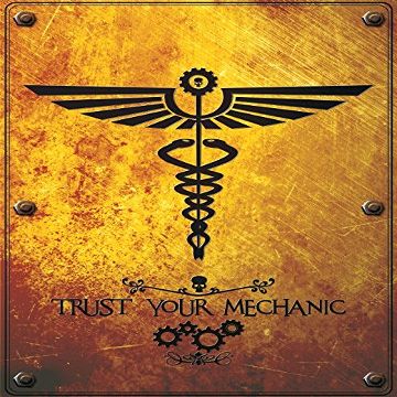 1art1 Gothic Trust Your Mechanic Tribal 2-Piece Photo Wallpaper 250 x 180 cm