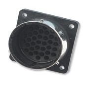 ITT CANNON Panel-Mount Receptacle, 12-Way, IP65, Pin Contact, Sealed