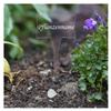 Clear Acrylic Plant Labels “Slave” – Garden Stakes with Custom Name, Weatherproof – Strawberries view 2