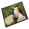 Caroline's Treasures Happy Family Doormat, Indoor/Outdoor, 18H x 27W, Multicolor view 1