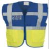 Yoko Multifunctional Executive Hi-Vis Vest - Red/Yellow - XL view 1