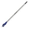 IRWIN 1922004 28 mm x 16 in. Blue Groove 6x Long Wood Drill Bit view 1