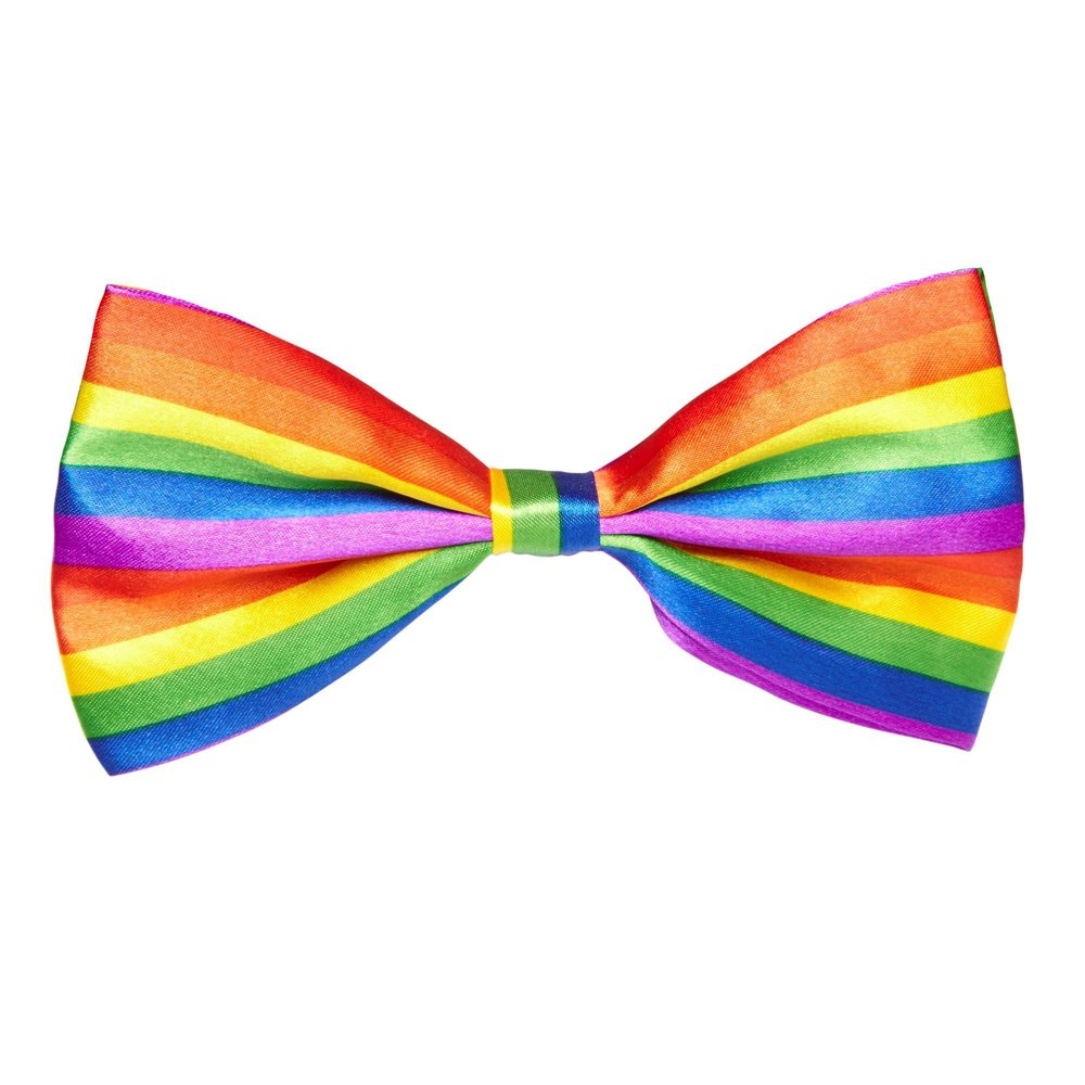 Widmann 05737 Rainbow Bow Tie Costume Accessory