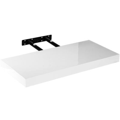 STILISTA Volato Floating Wall Shelf, Color & Length Options, 70 cm, Arctic White