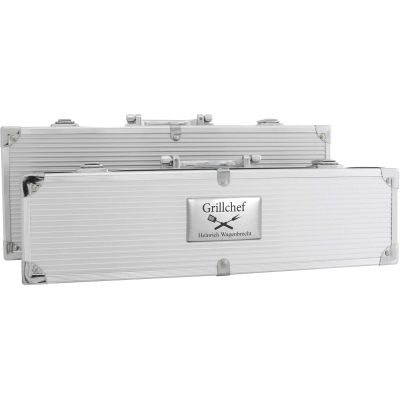 3-Piece BBQ Grill Tool Case with Custom Engraving