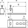 OBO Bettermann system.band Cable Holder – Cross-Arm System BFK 187/33 view 2