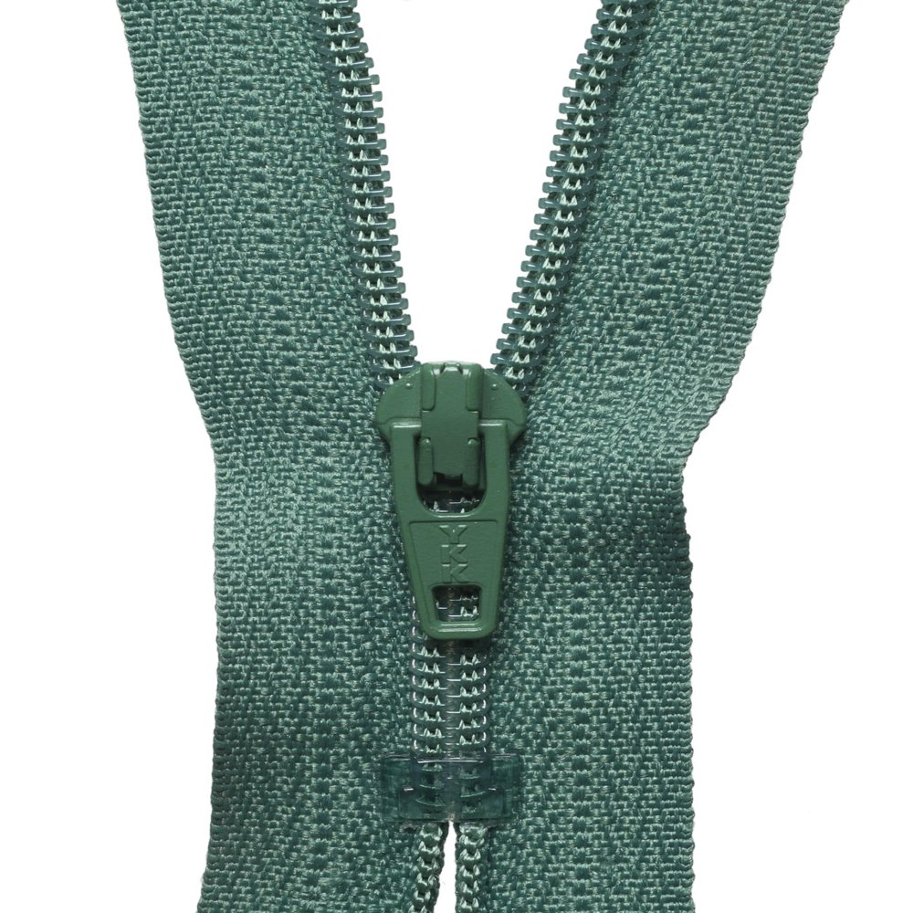 YKK Coil Zipper No. 829, Light Sage, 25 cm