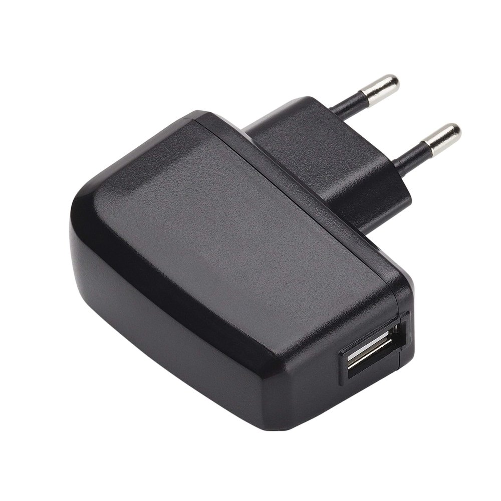 Slabo USB Power Adapter for Sony Xperia M4 Aqua, Ultra-Slim Travel Charger – Black