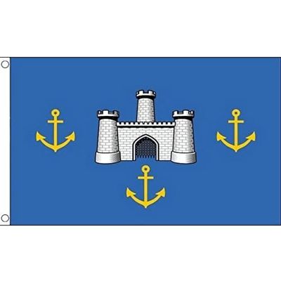 AZ FLAG Isle of Wight County Flag, Old Style, 150 x 90 cm