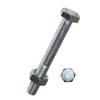 Dresselhaus 0/0009/001, 0/40/ /55 Hexagon Head Screws Mu with Shank, Electroplated Zinc, M10 x 40, 10 pcs. view 1