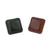 Amig Cabinet Knob, Cupboard Knob, Drawer Knob for Children's Room - Leather Look - Various Colors (Green) view 2