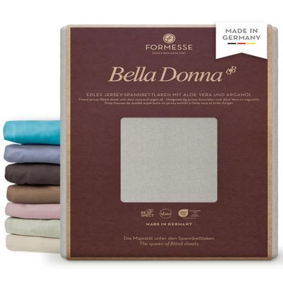 Bella Donna Jersey La Piccola Premium Fitted Sheet for Toppers: No Pilling