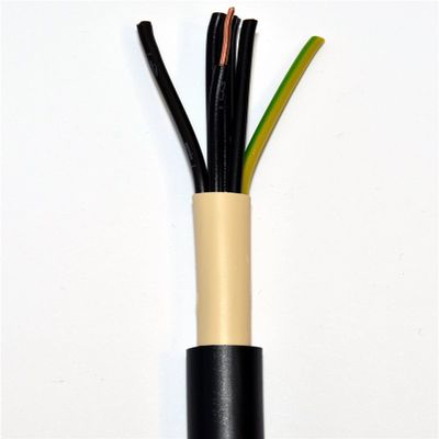 50 m NYY-J 7 x 1.5 mm² RE Underground Cable, Black