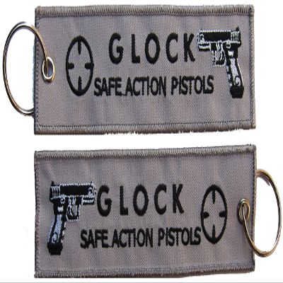 GLOCK SAFE ACTION Revolve Embroidered Keychain Patch